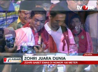 Lalu Muhammad Zohri Pernah Tidak Punya Sepatu Lari