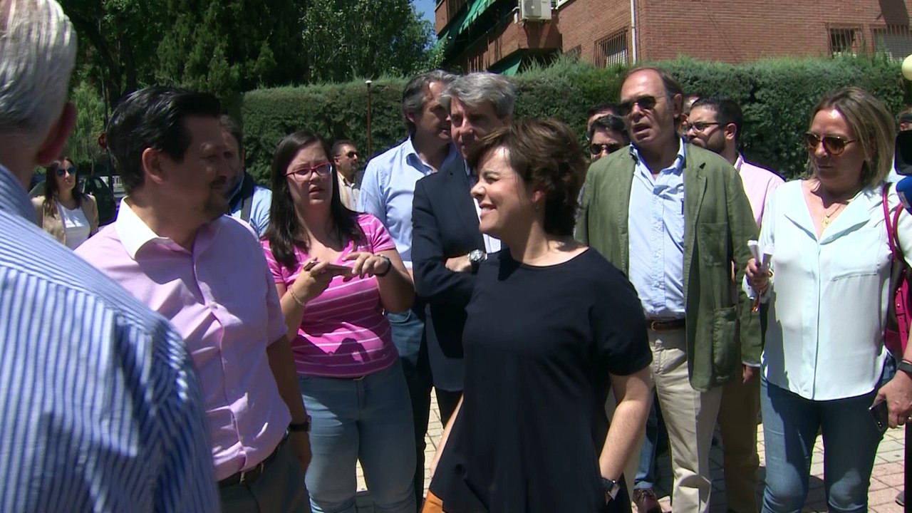 Santamaría y Casado cerrarán en Madrid la campaña para el congreso