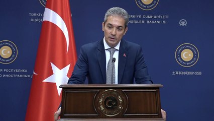 Dışişleri Sözcüsü Aksoy: 'ABD ile güvene dayalı ilişki kurmak istiyoruz' - ANKARA