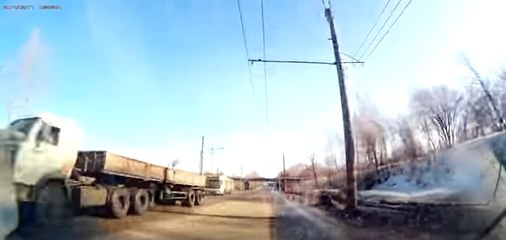 yol vermeyen aracı tıra yem etmek