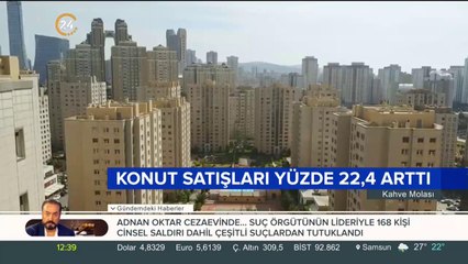 Konut satışları yüzde 22,4 arttı