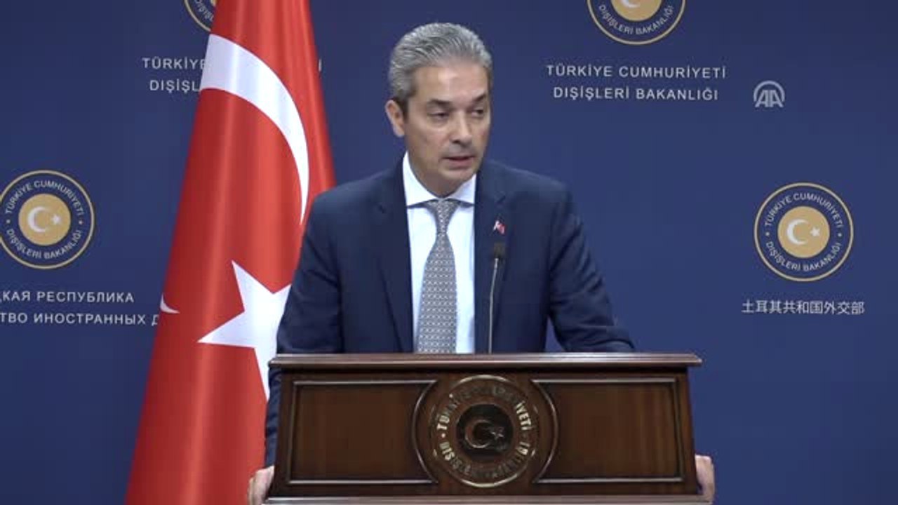 Dışişleri Sözcüsü Aksoy: "Münbiç Yol Haritasının Planlama ve Uygulama Safhası Devam Ediyor"