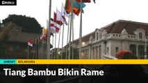 #1MENIT | Tiang Bambu BIkin Rame