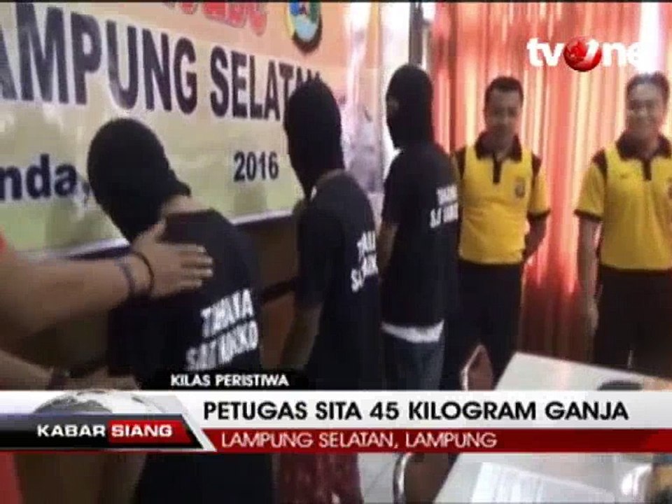 Petugas Gagalkan Penyelundupan Sabu 2 Kg dan Ganja 45 Kg