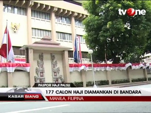 Pakai Paspor Palsu Filipina, 177 Calon Jemaah Haji Diamankan