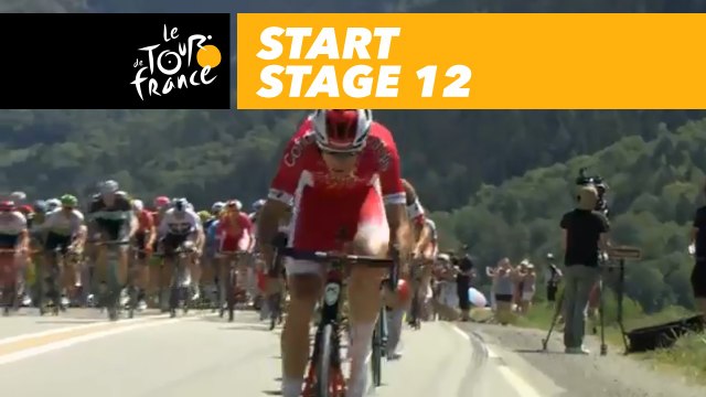 Départ réel / Start - Étape 12 / Stage 12 - Tour de France 2018