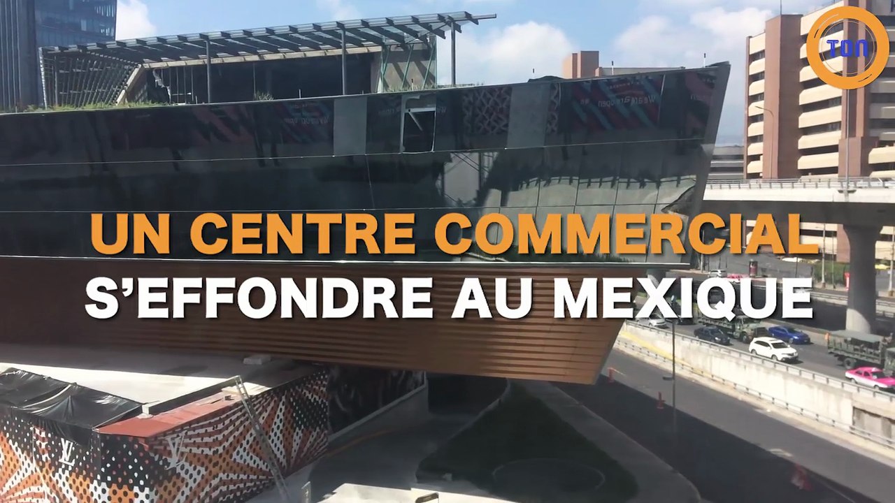 Un centre commercial s'effondre au Mexique