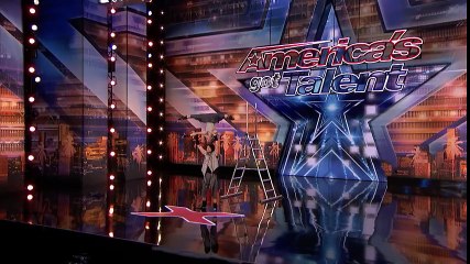 Sergey & Sasha Korolev- Acrobatic Duo Scare With Dangerous Performance - America's Got Talent 2018