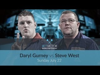 Daryl Gurney vs Steve West | BetVictor World Matchplay Preview Show | Darts 