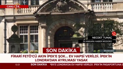 "Hamdi Akın İpek'in evden ayrılmaması mahkemece karara bağlandı"