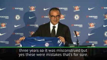 I'm not racist, sexist or a homophobe, I made mistakes - Sarri