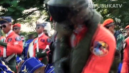 Kemeriahan Kirab Obor Asian Games di Yogyakarta