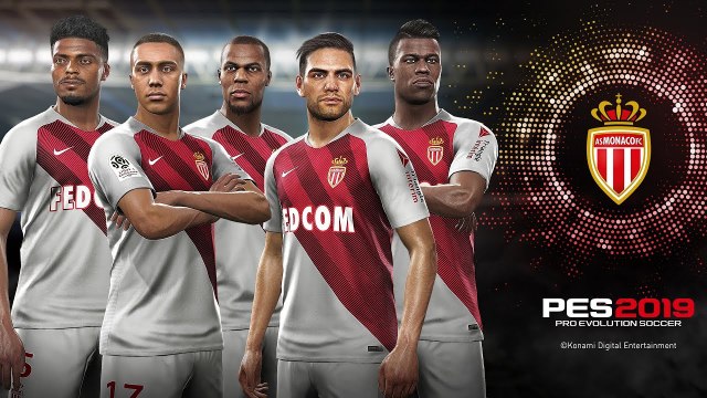 PES 2019 - Partenariat avec l'AS Monaco