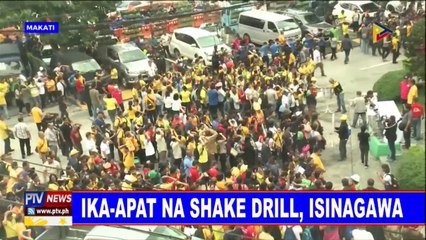 Ika-apat na shake drill, isinagawa