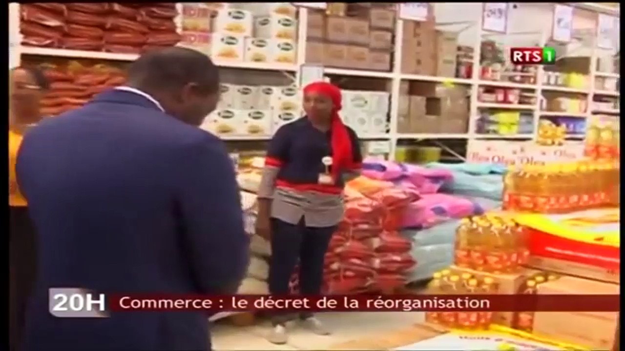Commerce : le décret de la réorganisation