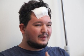 Başında kaldırım taşı kırılan doktor yoğun bakımdan çıktı