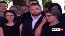 Report TV - Pjetër Arbnori “rikthehet” në Kuvend, Berisha zbulon bustin e tij