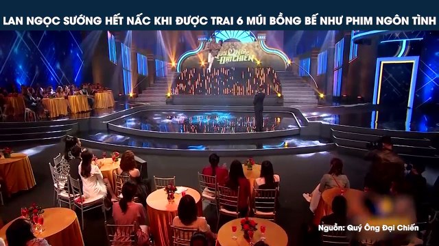 LAN NGỌC SƯỚNG HẾT NẤC KHI ĐƯỢC TRAI 6 MÚI BỒNG BẾ NHƯ PHIM NGÔN TÌNH