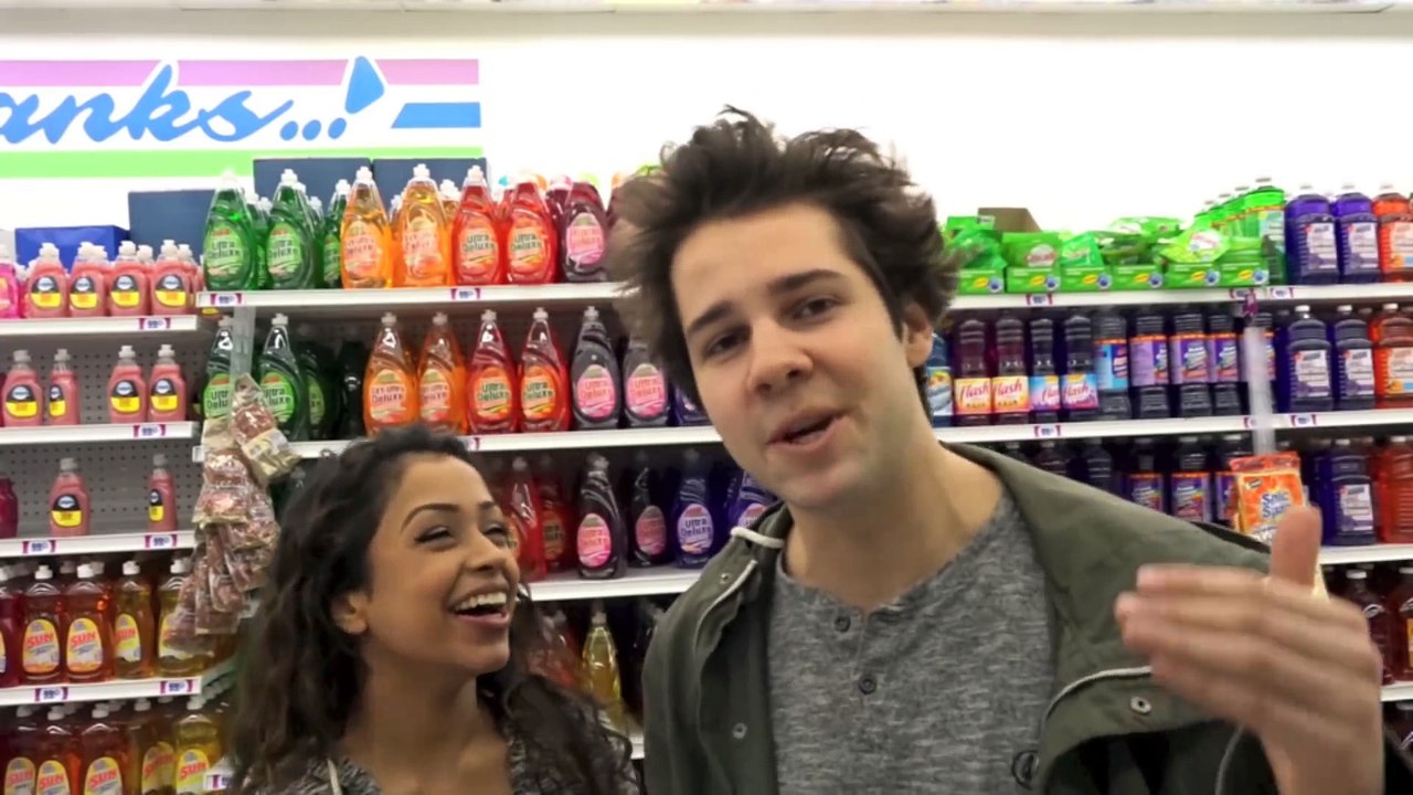 SHE STARTED CRYING!!   David Dobrik