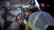 Aksaray'da 3 Tırın Karıştığı Kazada Ağır Yaralanan Sürücü Hayatını Kaybetti
