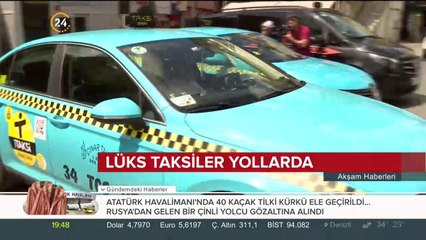İşte İstanbul'un yeni taksileri