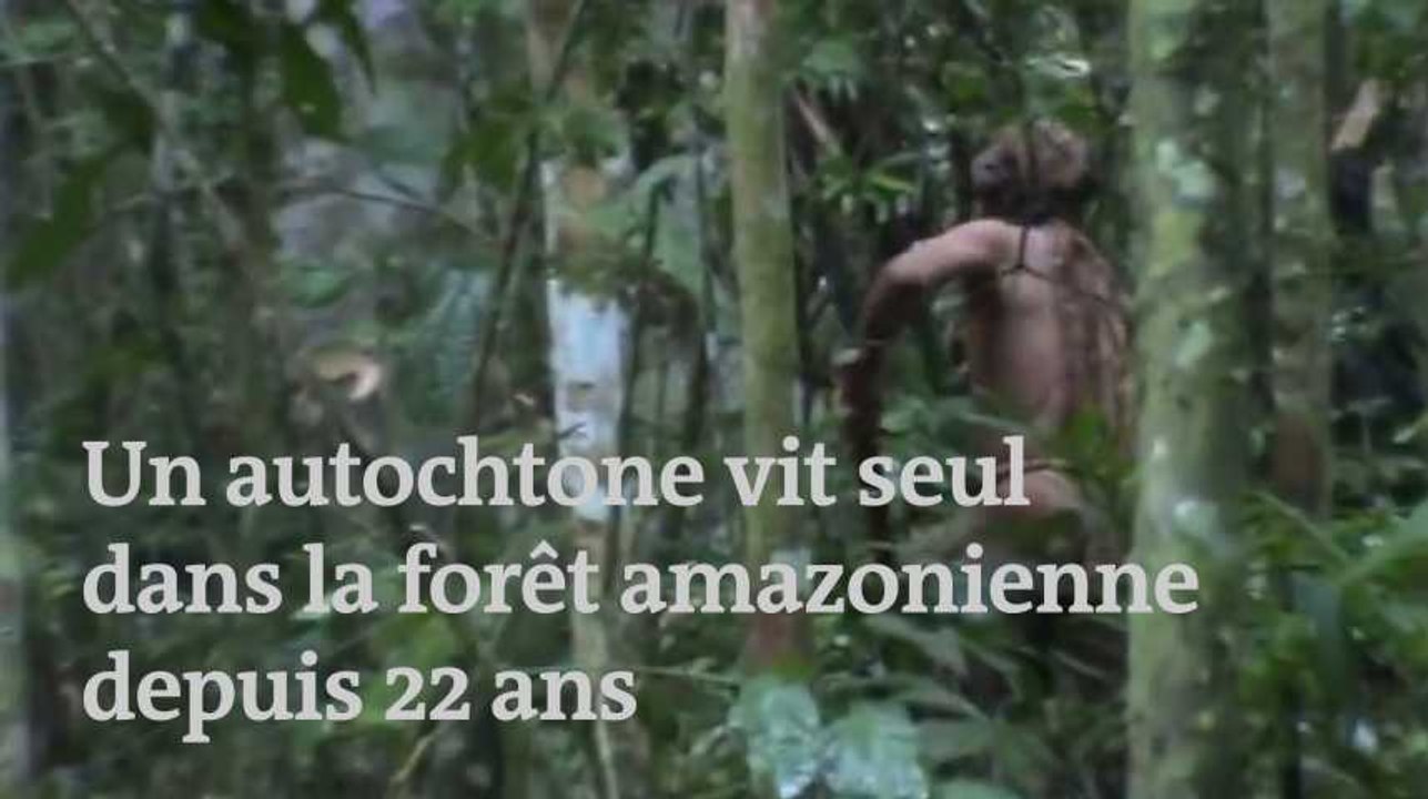 Cet autochtone vit seul dans la forêt amazonienne depuis 22 ans