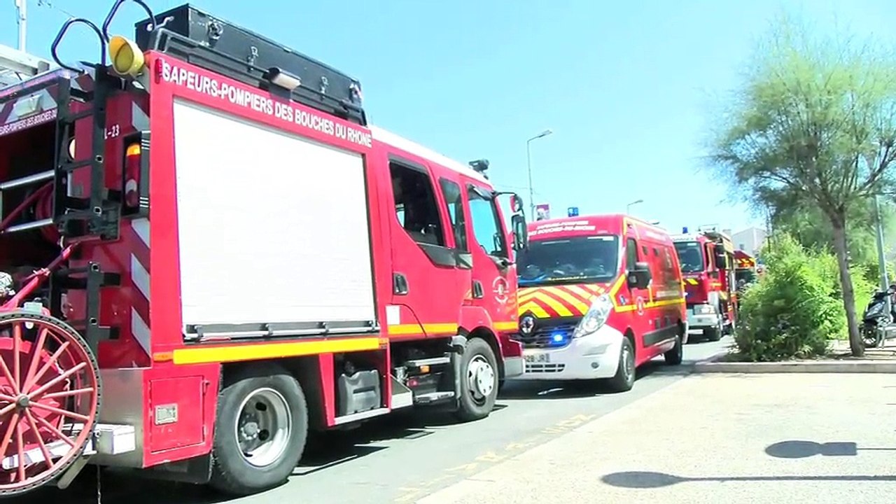 L'intervention des sapeurs-pompiers en vidéo (i...