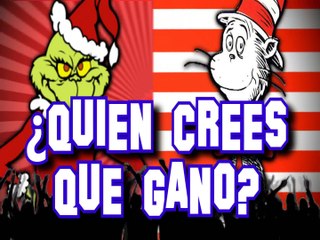 EL GRINCH vs EL GATO ENSOMBRERADO (EPICA BATALLA DE RAP ANIMADA) | OSCAR JACK
