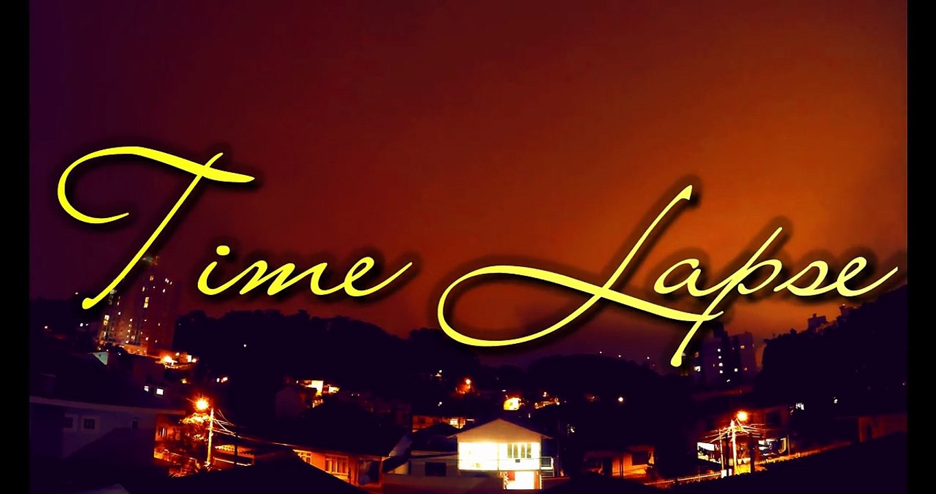 Time Lapse 4k - Night