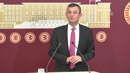 CHP Grup Başkanvekili Özel'in Basın Toplantısı