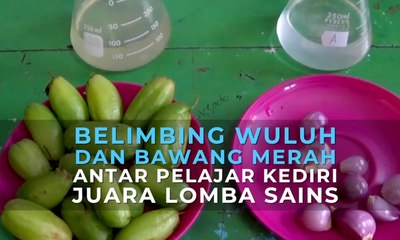 Tisu Penurun Panas Antar Pelajar Kediri Juara Lomba Sains