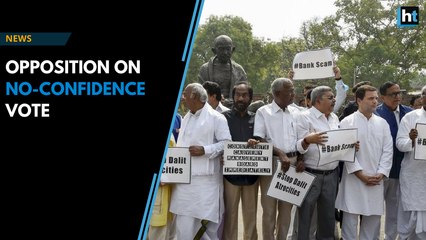 Watch: Opposition on no-confidence vote