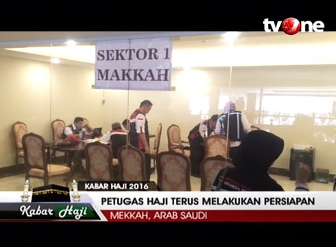 Sambut Jemaah Haji di Mekkah, Petugas Haji Terus Berbenah