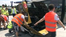 Güneş arabası Eskişehir’de