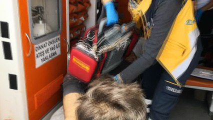 Aksaray’da elektrik akımına kapılan genç ağır yaralandı