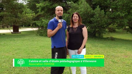 Budget Participatif - Cuisine et salle d'étude pédagogique à la Villeneuve