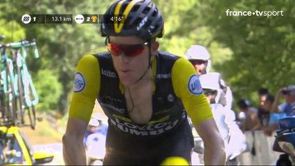 Tour de France 2018 : Steven Kruijswijk attaque l'Alpe d'Huez en tête