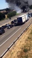 Quatre morts dans un grave accident sur l'A7