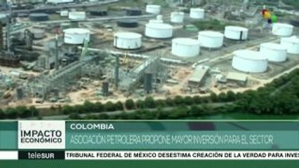 Colombia: Asociación Petrolera propone mayor inversión para el sector