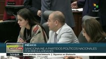 México: autoridad electoral impone multa a Morena por irregularidades