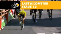 Last kilometer / Flamme rouge - Étape 12 / Stage 12 - Tour de France 2018