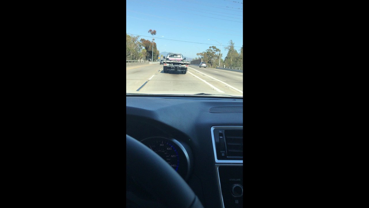 Driver Drifts Between Lanes and Crashes