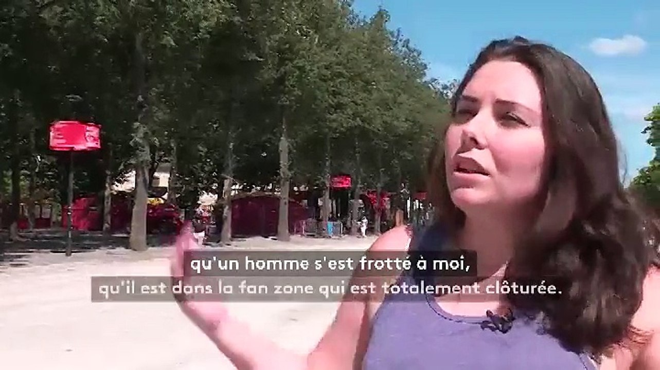 Agressions sexuelles en fan zone : le poignant témoignage d'une victime