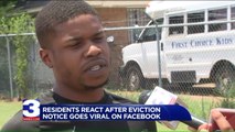 'Guess Who'a Moving?' Eviction Notice Goes Viral