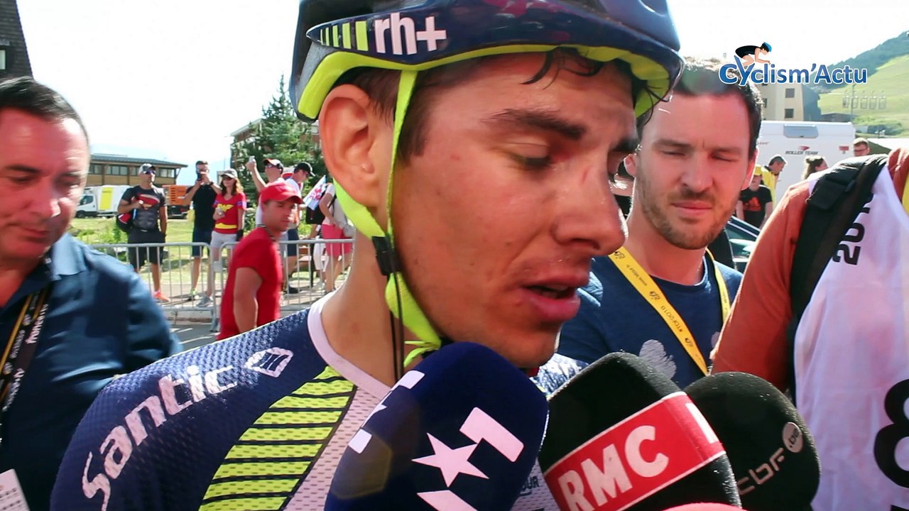Tour de France 2018 - Guillaume Martin : "On est tous arrivés cramés au pied de l'Alpe d'Huez