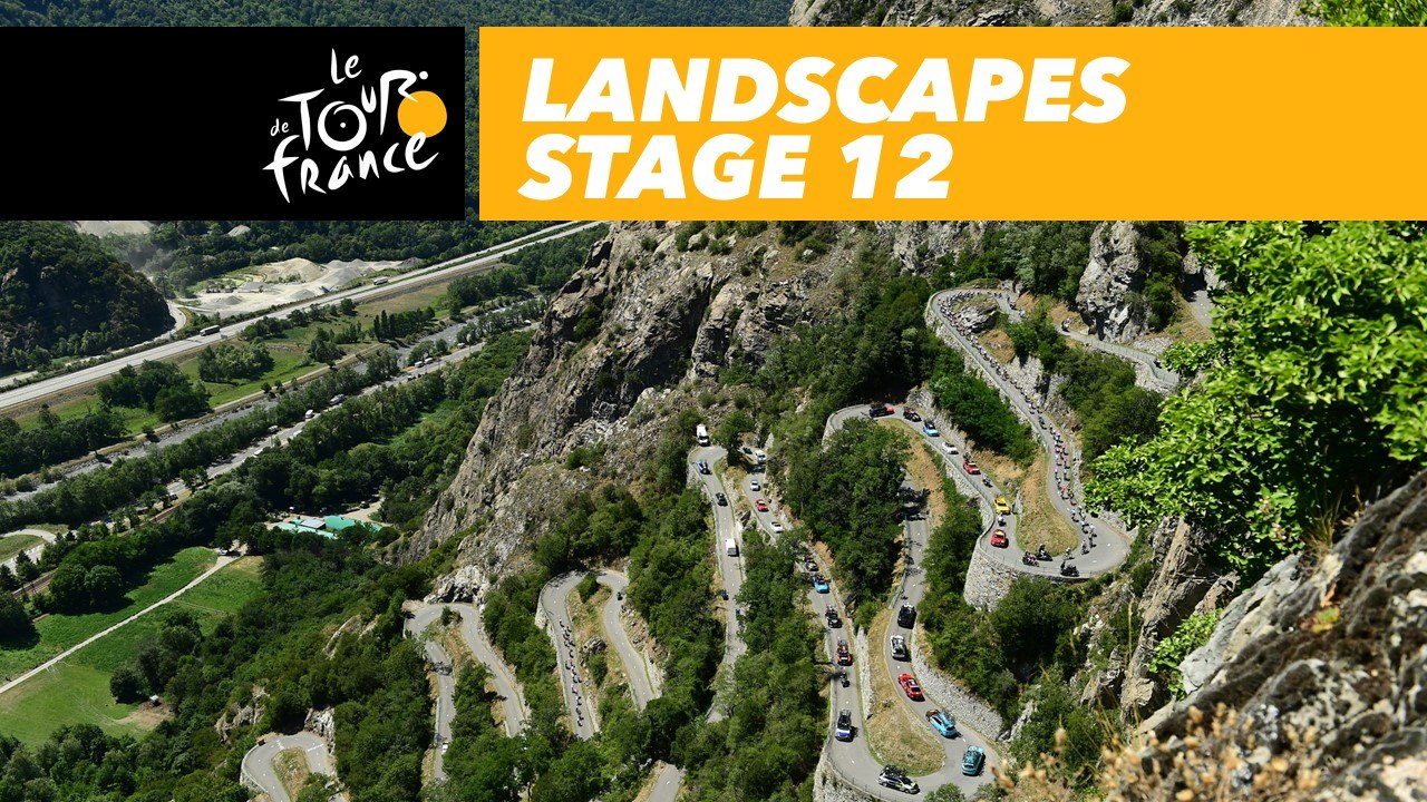 Paysages du jour / Landscapes of the day - Étape 12 / Stage 12 - Tour de France 2018