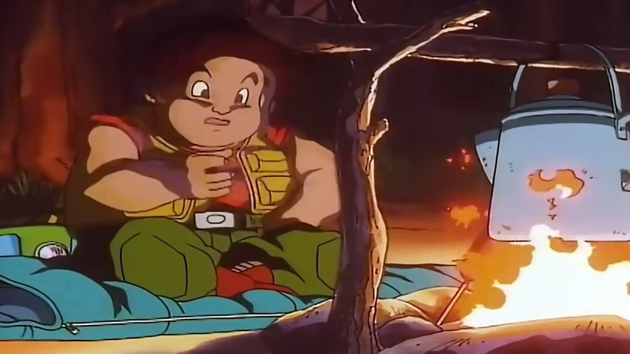 Goku Jr. y Puck son atacados por unos Lobos (HD)