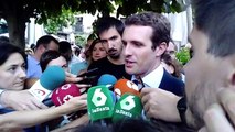 Pablo Casado en su cierre de campaña