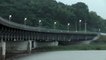 20180706_191425_山口県宇部市 氾濫危険水位に到達した厚東川の状況