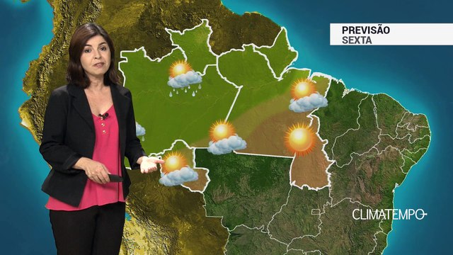Previsão Norte – Mais pancadas de chuva no extremo norte